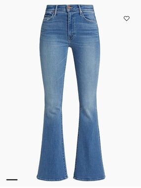 MOTHER The Weekender Jeans Flare Bootcut Wash Layover sz 30